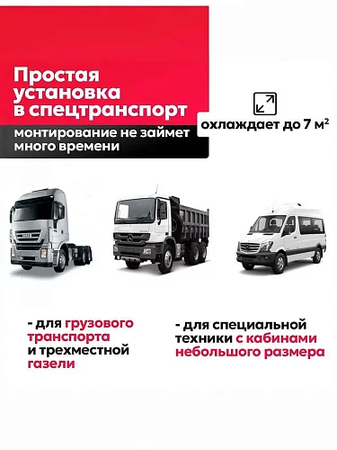 Стояночный кондиционер 12В в люк AXI2000